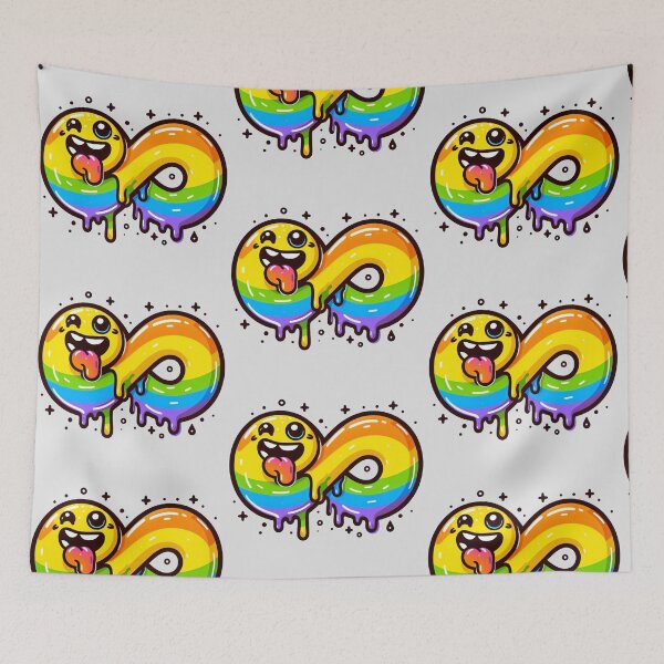 Item preview, Silly Rainbow Infinity designed and sold by Vkinsify.