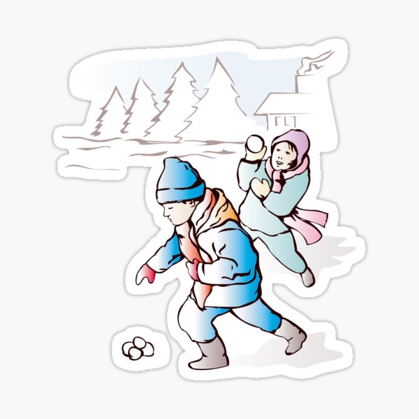 NimJoy Indoor Snowballs W/Stickers for Kids Snow Fight & Juggling