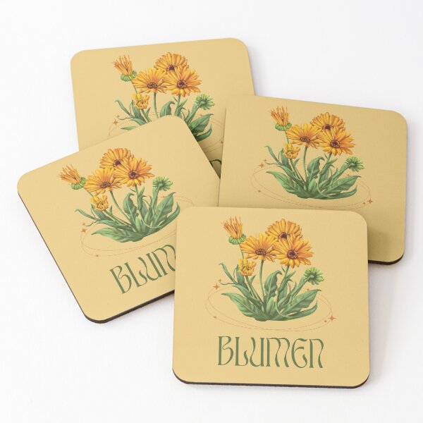 Item preview, Blumen | Yellow Background designed and sold by RM-Journey.