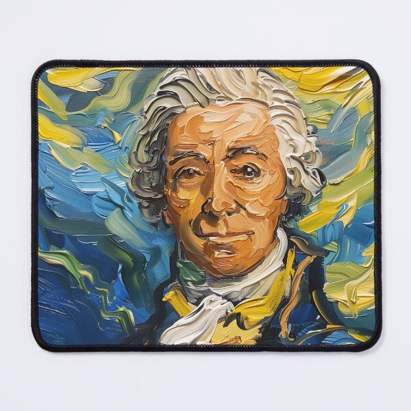 Item preview, Antoine Lavoisier | Painting in the style of Vincent van Gogh designed and sold by ComicsFactory.
