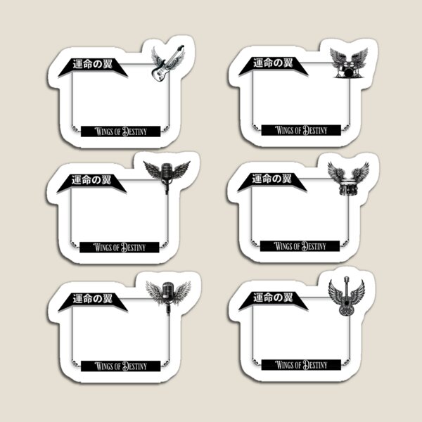 Item preview, Wings of destiny special edition editable designed and sold by Animetal-Shop.