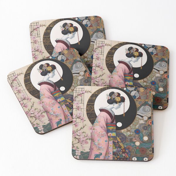 Item preview, Japanese geisha are famous for their elegance, sophistication and beauty. designed and sold by aleksandr13.
