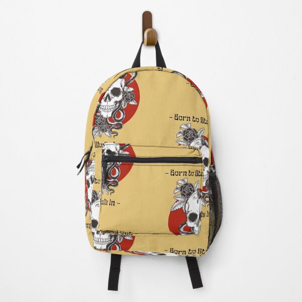 Item preview, Born to Stand Out - Skulls In - | Yellow Background designed and sold by RM-Journey.