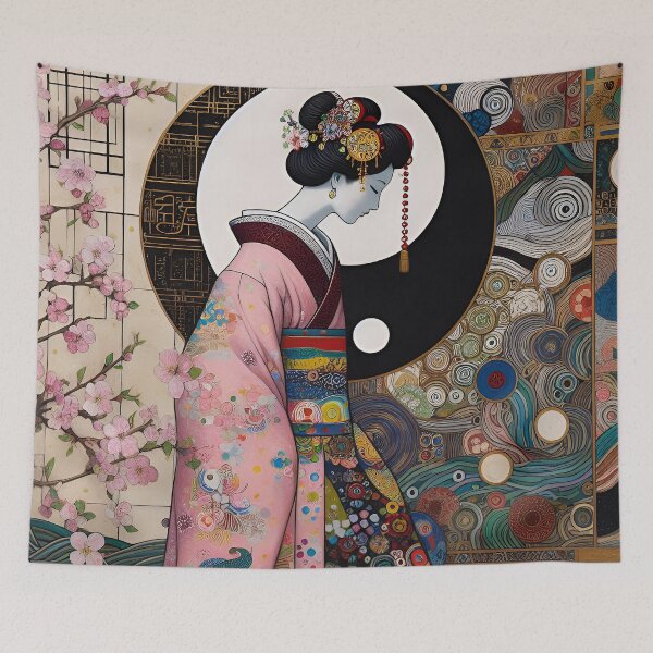 Item preview, Japanese geisha are famous for their elegance, sophistication and beauty. designed and sold by aleksandr13.