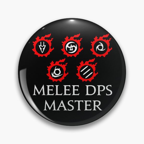 Item preview, Melee DPS Master - For Warriors of Light & Darkness designed and sold by xadrawing.