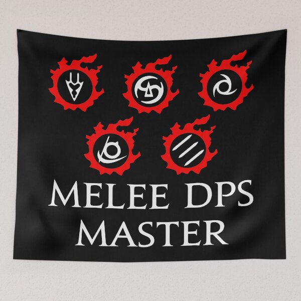 Item preview, Melee DPS Master - For Warriors of Light & Darkness designed and sold by xadrawing.