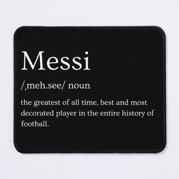 Item preview, Definition of Messi designed and sold by SportyVerse.