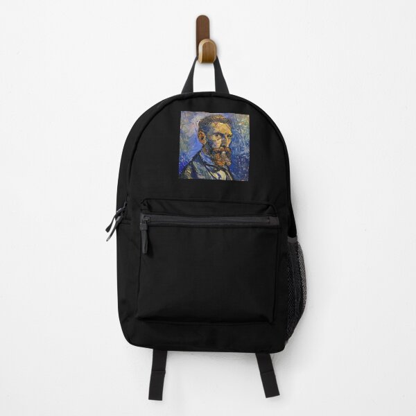 Item preview, Antoni Gaudí portrait | Painting in the style of Vincent van Gogh designed and sold by ComicsFactory.