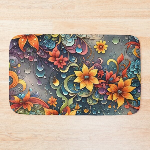 Item preview, Floral pattern designed and sold by Talpha.