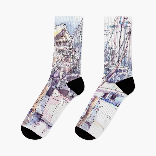 Item preview, santa barabara harbor  designed and sold by Gerardo Segismundo.