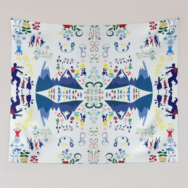 Item preview, Mountain Folk Dance: A Cultural Reflection designed and sold by FarBeyound.