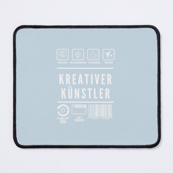 Item preview, Kreativer Künstler | Pastel Blue Background designed and sold by RM-Journey.