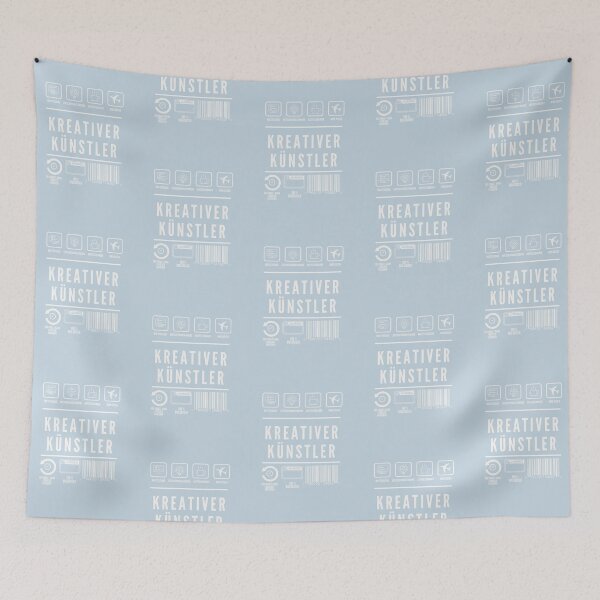 Item preview, Kreativer Künstler | Pastel Blue Background designed and sold by RM-Journey.