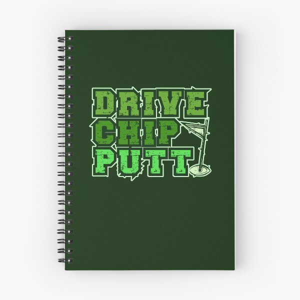 Item preview, Drive Chip Putt Grungy Text and Golf Flag Art designed and sold by CRHPOD20.