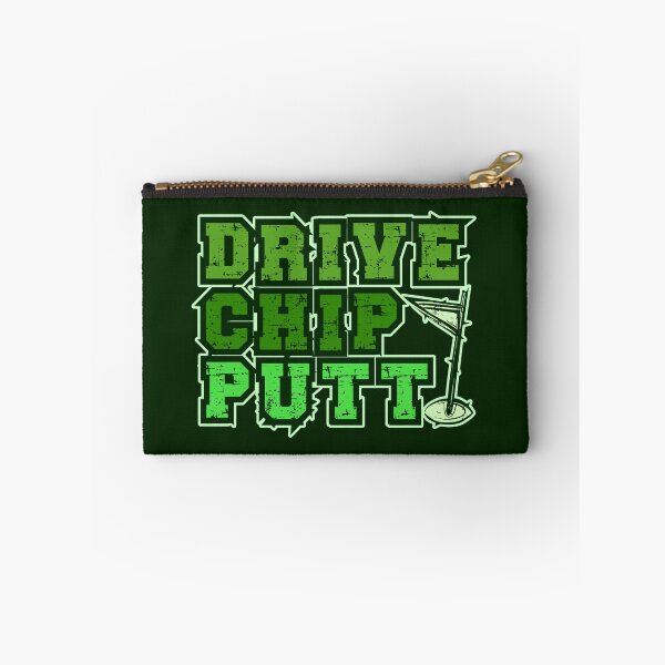 Item preview, Drive Chip Putt Grungy Text and Golf Flag Art designed and sold by CRHPOD20.
