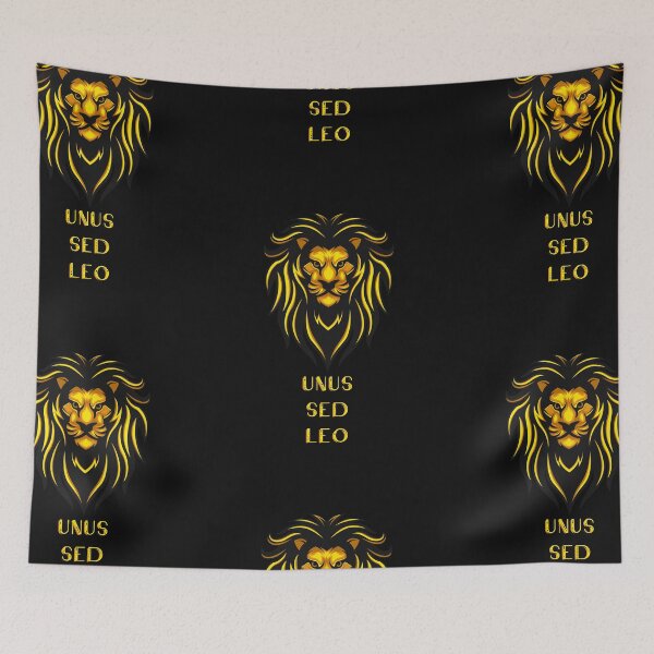 Item preview, Yellow Lion Over Unus Sed Leo: One but a Lion designed and sold by kylmllr101684.