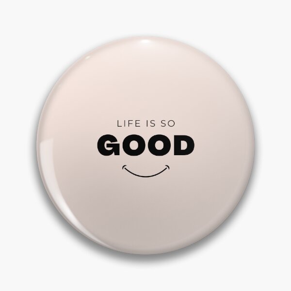 Item preview, Life is so Good | Pastel Pink Background designed and sold by RM-Journey.