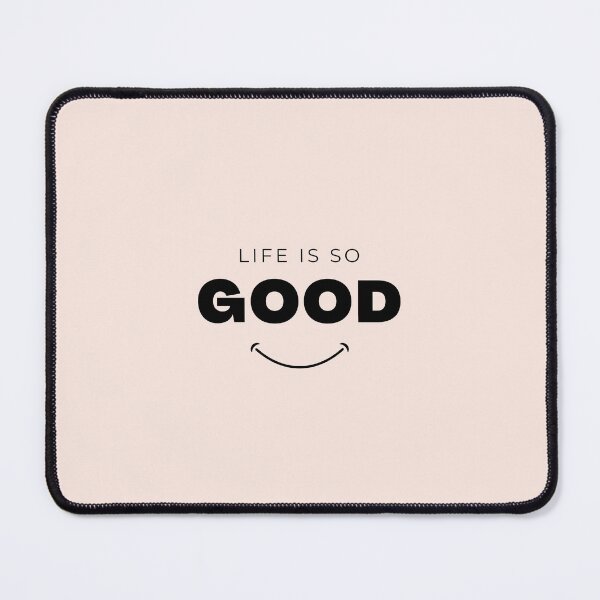 Item preview, Life is so Good | Pastel Pink Background designed and sold by RM-Journey.