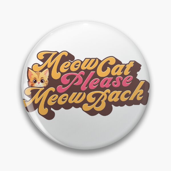 Item preview, Meow Cat Please Meow Back from Rim Tim Tagi Dim - Baby Lasagna - Croatia - Eurovision 2024 designed and sold by Vision-Tees.