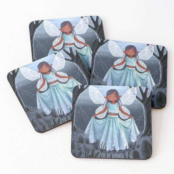 Item preview, little elf with dreadlocks in the moonlight designed and sold by Julia B..