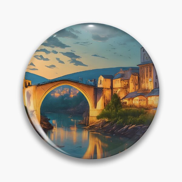 Item preview, Old bridge Mostar city designed and sold by TrendSh0p.