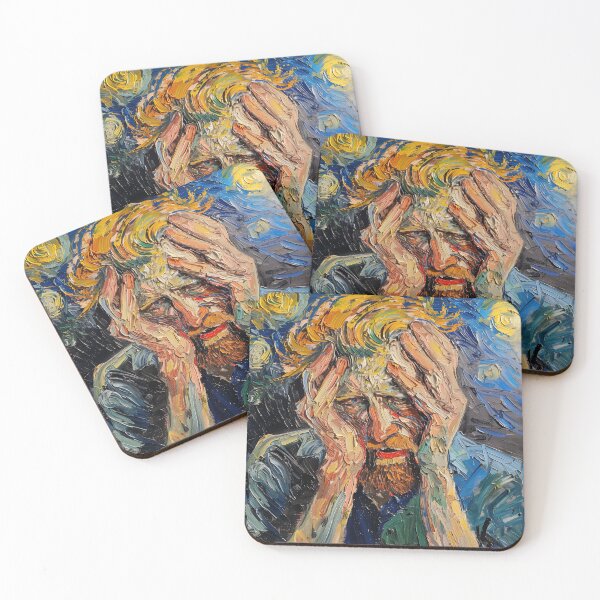 Item preview, Anxiety | Painting in the style of Vincent van Gogh designed and sold by ComicsFactory.