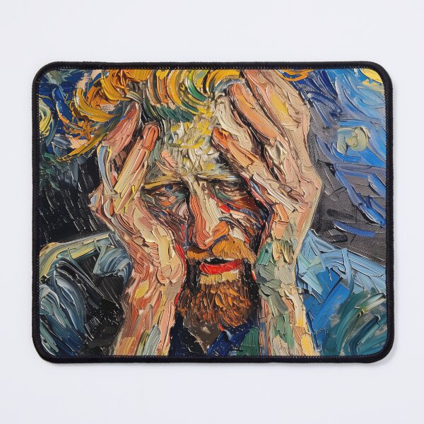 Item preview, Anxiety | Painting in the style of Vincent van Gogh designed and sold by ComicsFactory.