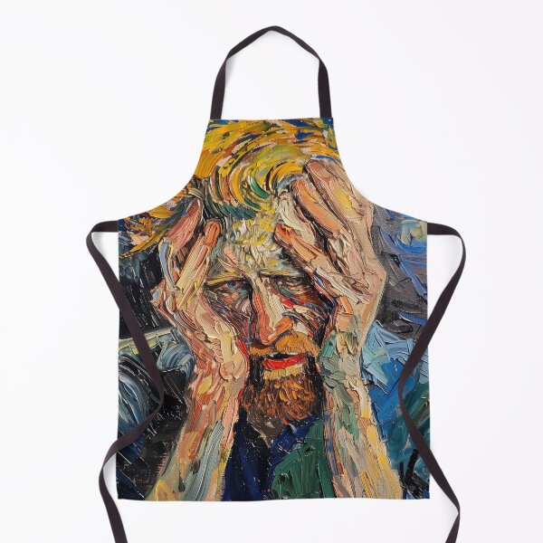 Item preview, Anxiety | Painting in the style of Vincent van Gogh designed and sold by ComicsFactory.