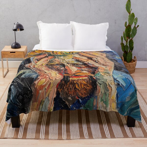Item preview, Anxiety | Painting in the style of Vincent van Gogh designed and sold by ComicsFactory.