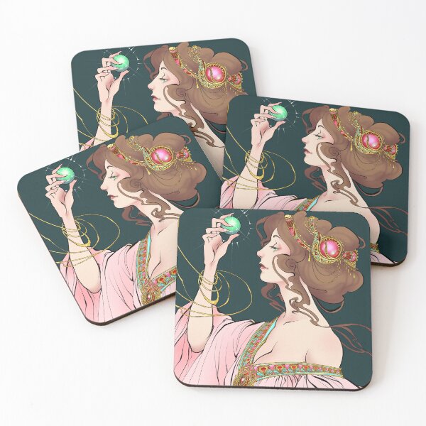 Item preview, Aeris Art Nouveau designed and sold by King of Red Dragons.
