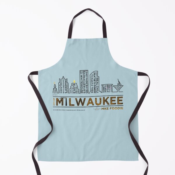 Item preview, MKE Foodie City Skyline • Milwaukee, WI designed and sold by MKE Rhine Maiden • Grumble Services, LLC..