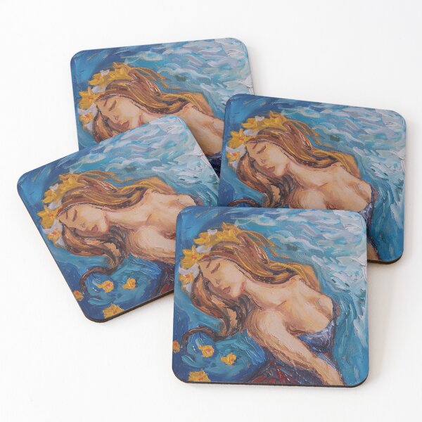 Item preview, Aphrodite | Painting in the style of Vincent van Gogh designed and sold by ComicsFactory.