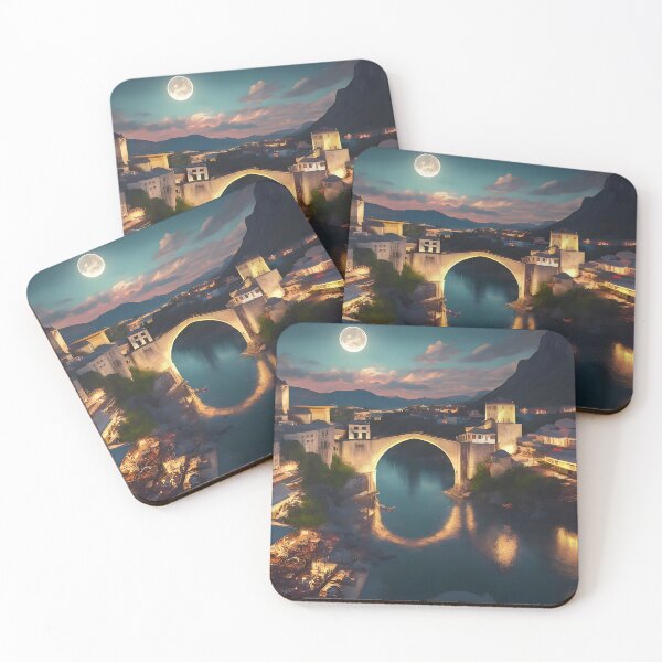 Item preview, Copy of Copy of Old bridge Mostar city designed and sold by TrendSh0p.