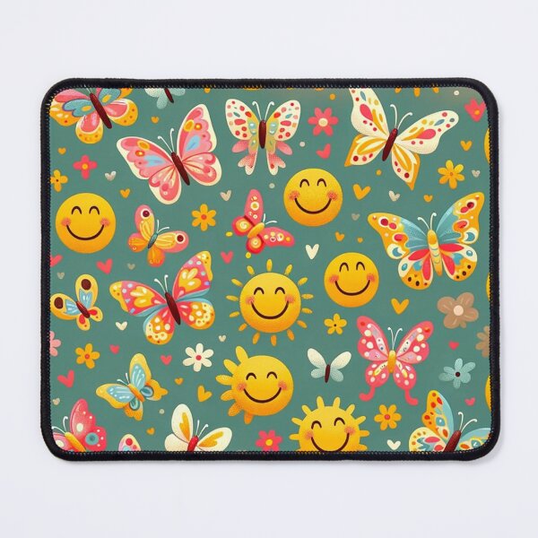Item preview, Sunshine Smiles & Fluttering Butterflies Art designed and sold by FarBeyound.