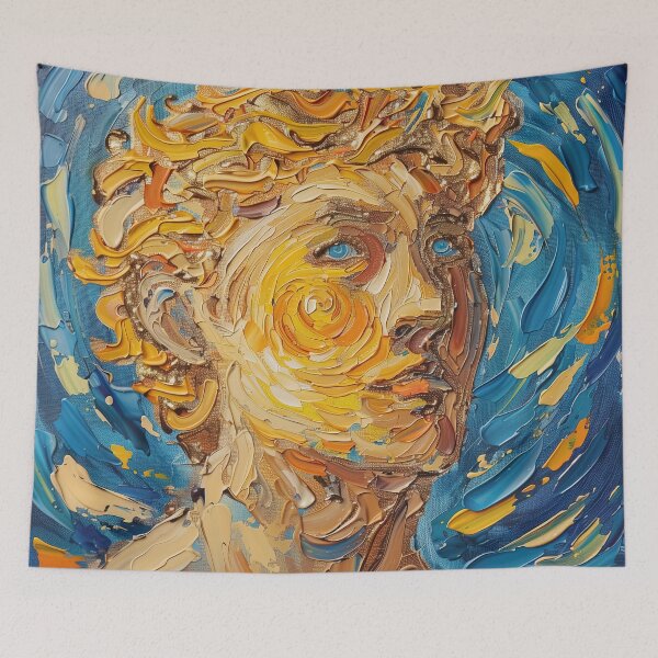 Item preview, Apollo | Painting in the style of Vincent van Gogh designed and sold by ComicsFactory.