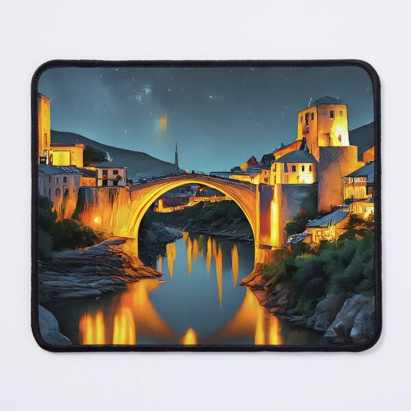 Item preview, Old bridge Mostar city designed and sold by TrendSh0p.