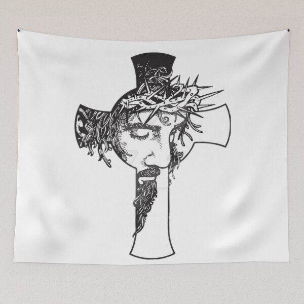 Item preview, JESUS CHRIST , Christian  Cross Artwork, art  designed and sold by Slickskillz11.