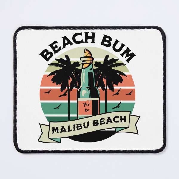Item preview, Malibu Beach Ca Beach Bum designed and sold by rroulette77.
