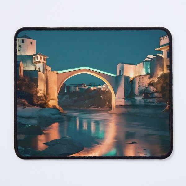Item preview, Old bridge Mostar city designed and sold by TrendSh0p.