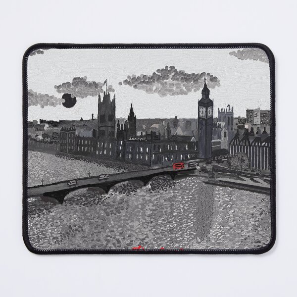 Item preview,  Westminster on the Thames, London  Black and white  designed and sold by Toby Evans.