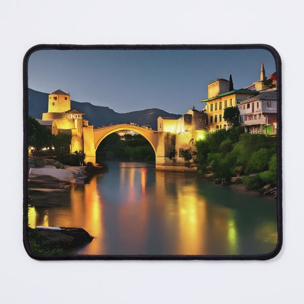 Item preview, Old bridge Mostar city designed and sold by TrendSh0p.