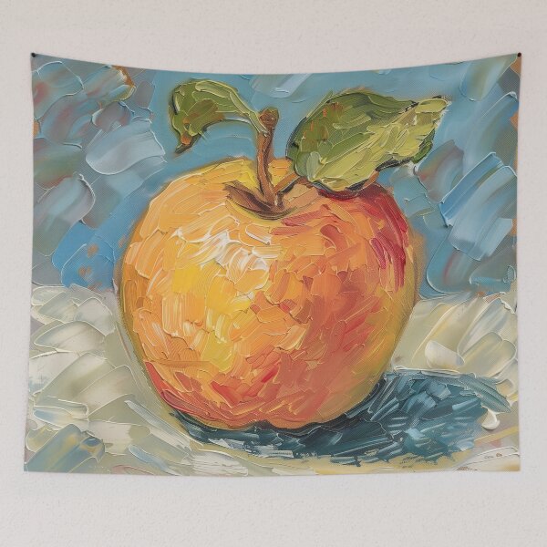 Item preview, Apple | Painting in the style of Vincent van Gogh designed and sold by ComicsFactory.