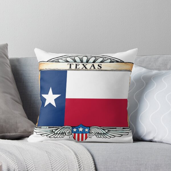 Item preview, Texas Art Deco Design with Flag designed and sold by Cleave.