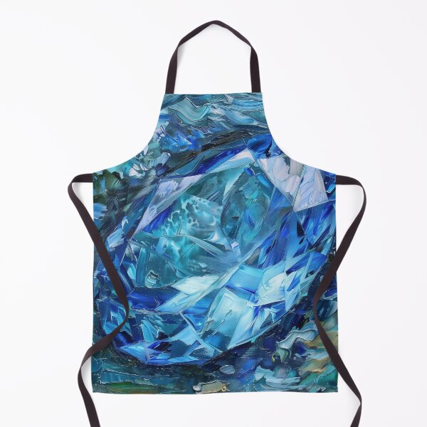 Item preview, Aquamarine | Painting in the style of Vincent van Gogh designed and sold by ComicsFactory.