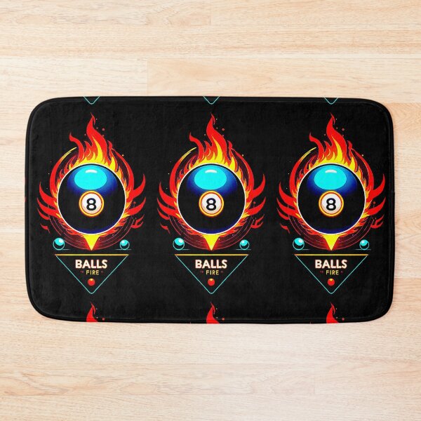 Item preview, Billiard Logo Balls Fire Ball Number 8. designed and sold by Giulivo Store Graphic.