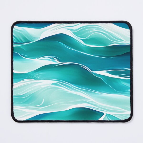 Item preview, Abstract Ocean Waves Painting designed and sold by BeJolley.
