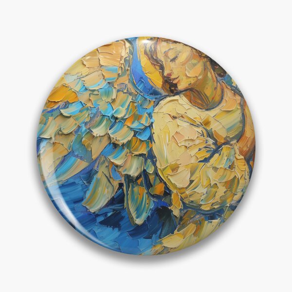 Item preview, Archangel | Painting in the style of Vincent van Gogh designed and sold by ComicsFactory.