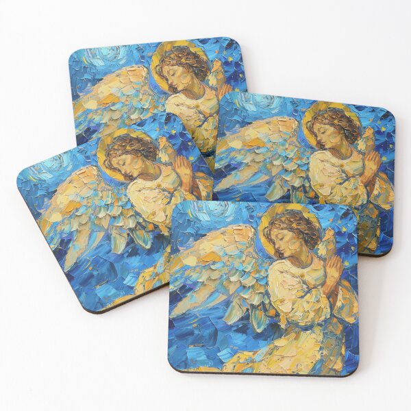 Item preview, Archangel | Painting in the style of Vincent van Gogh designed and sold by ComicsFactory.
