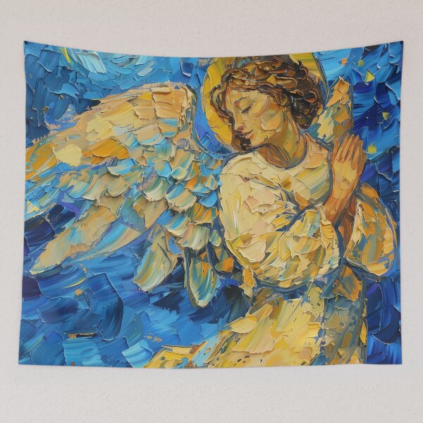 Item preview, Archangel | Painting in the style of Vincent van Gogh designed and sold by ComicsFactory.