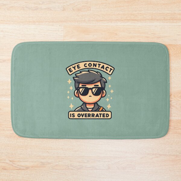 Item preview, Eye contact is overrated designed and sold by Vkinsify.